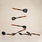Kitchen Utensils Set with Acacia Wood Handles-8Pcs/4Pcs
