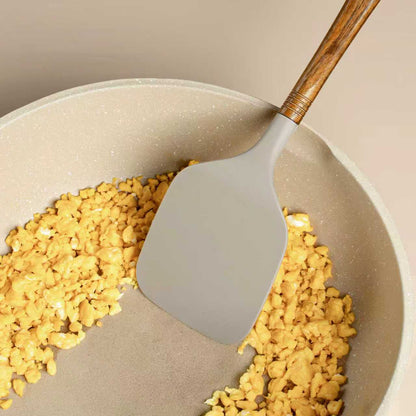 5-Piece Acacia Handle Silicone Utensil Set